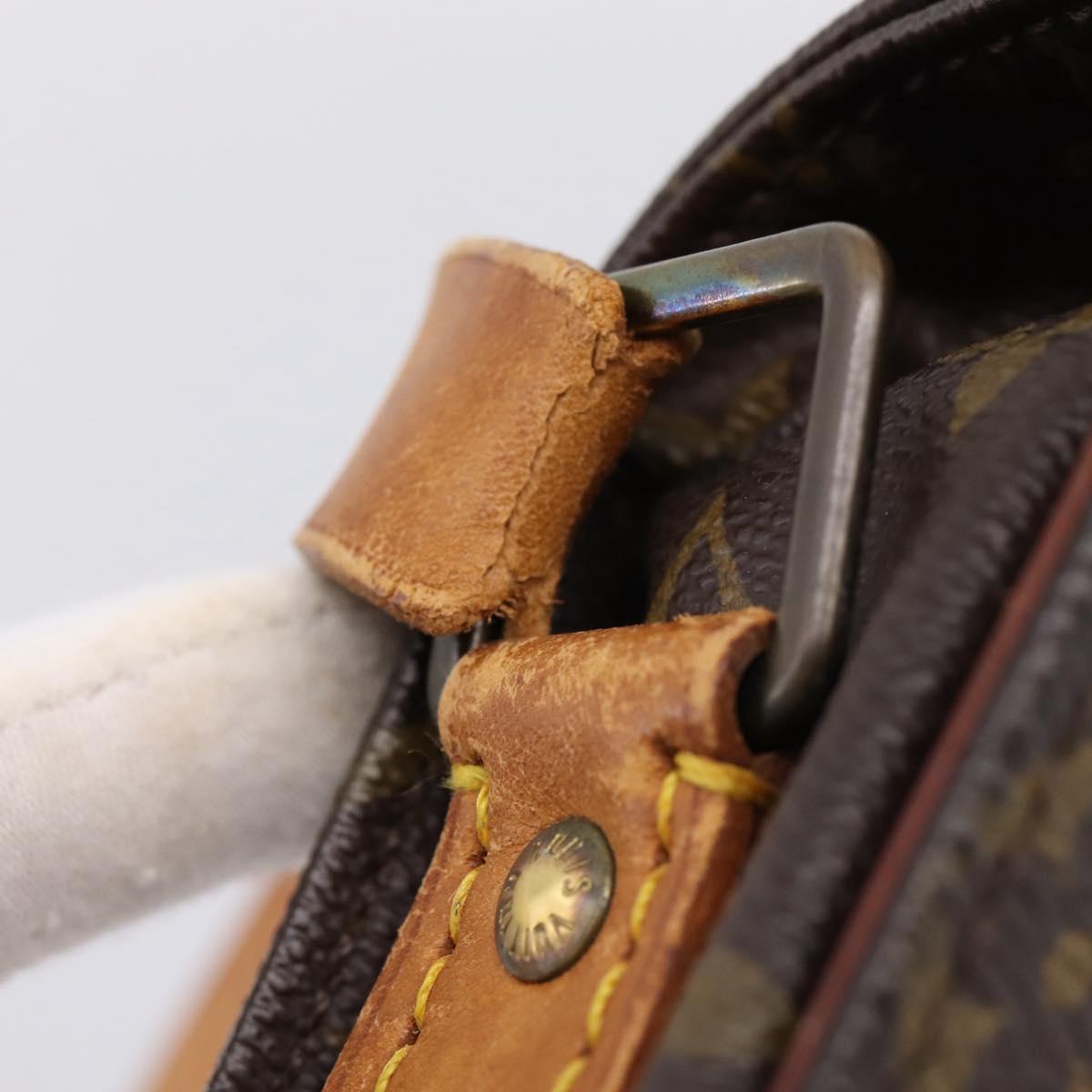 LOUIS VUITTON Monogram Cartouchiere GM Shoulder Bag M51252 LV Auth bs37170