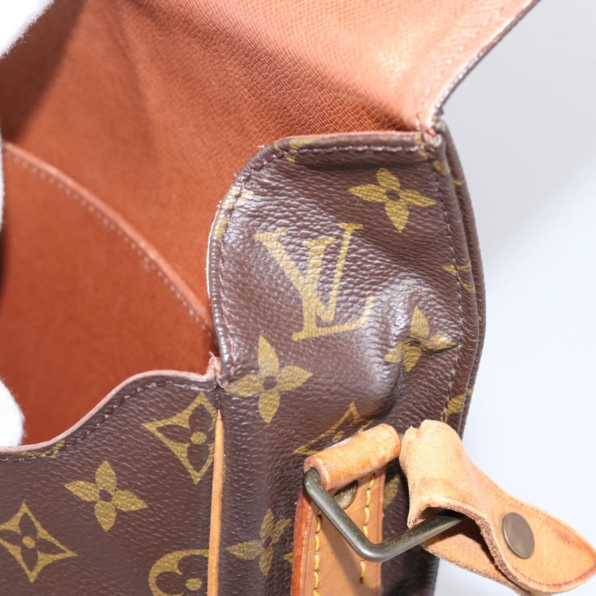 LOUIS VUITTON Monogram Cartouchiere GM Shoulder Bag M51252 LV Auth bs37170