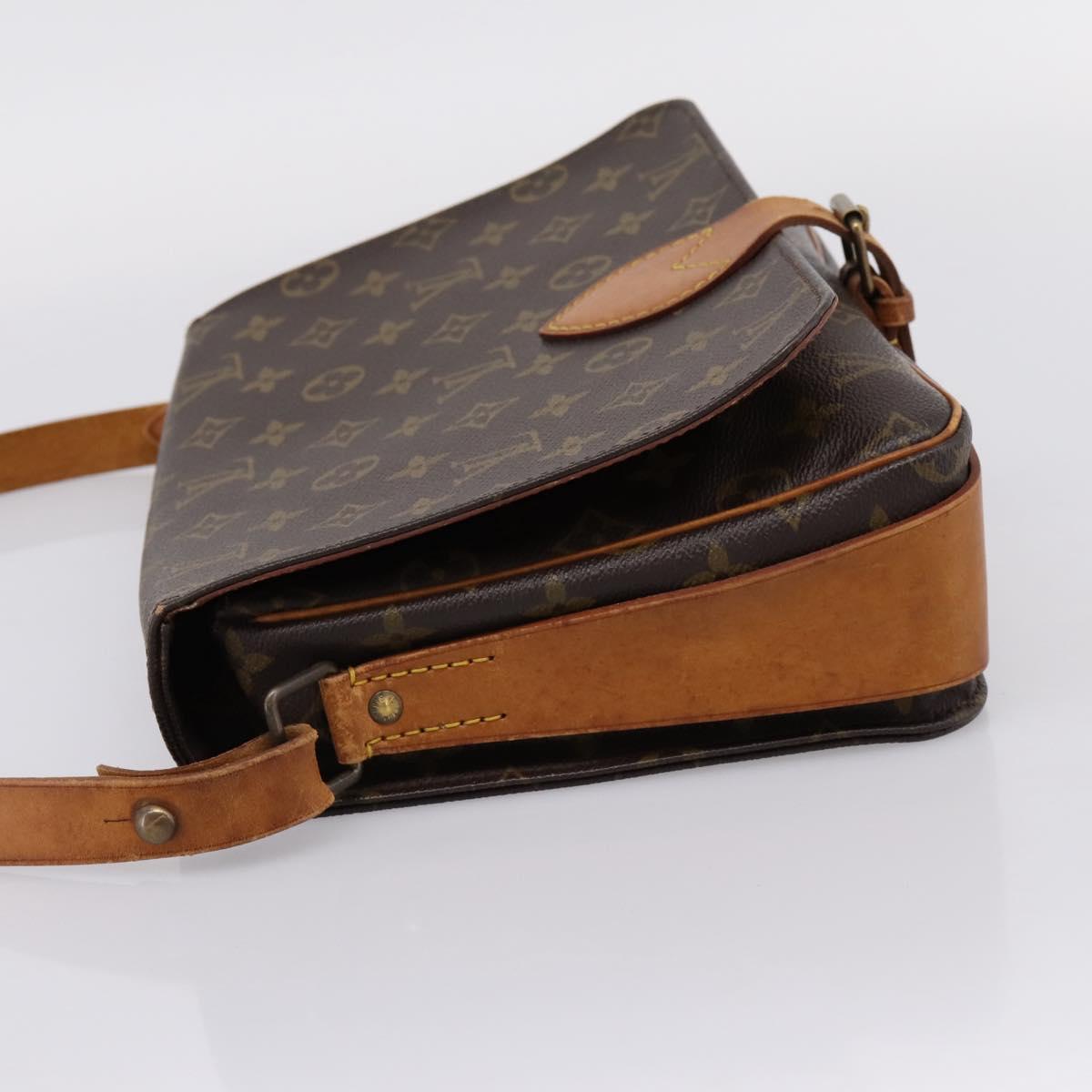 LOUIS VUITTON Monogram Cartouchiere GM Shoulder Bag M51252 LV Auth bs37170