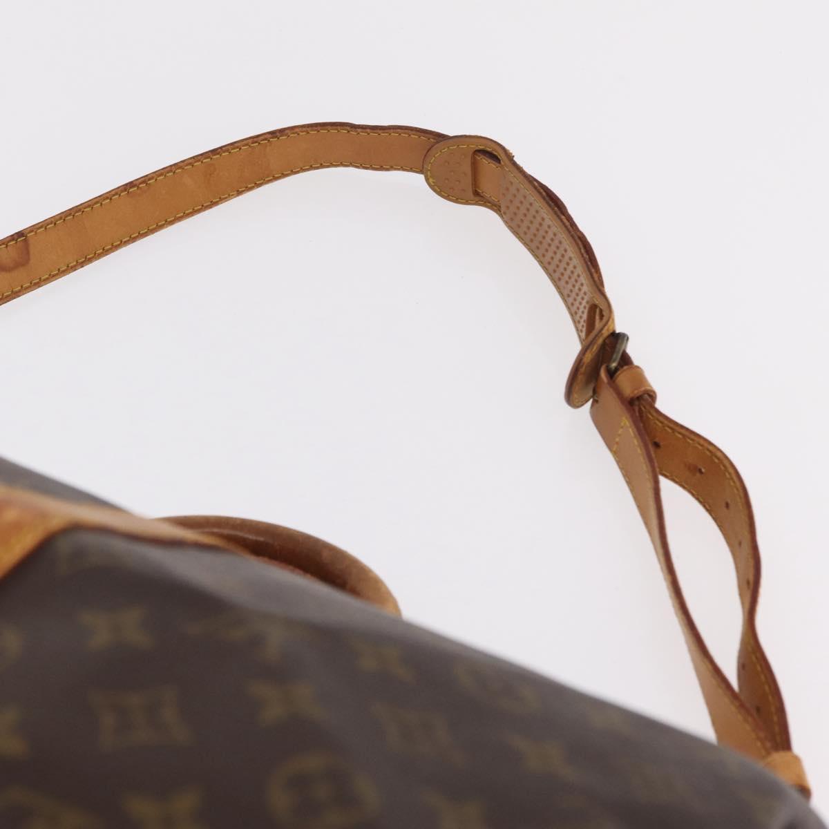 LOUIS VUITTON Monogram Keepall Bandouliere 45 Boston Bag M41418 LV Auth bs37171