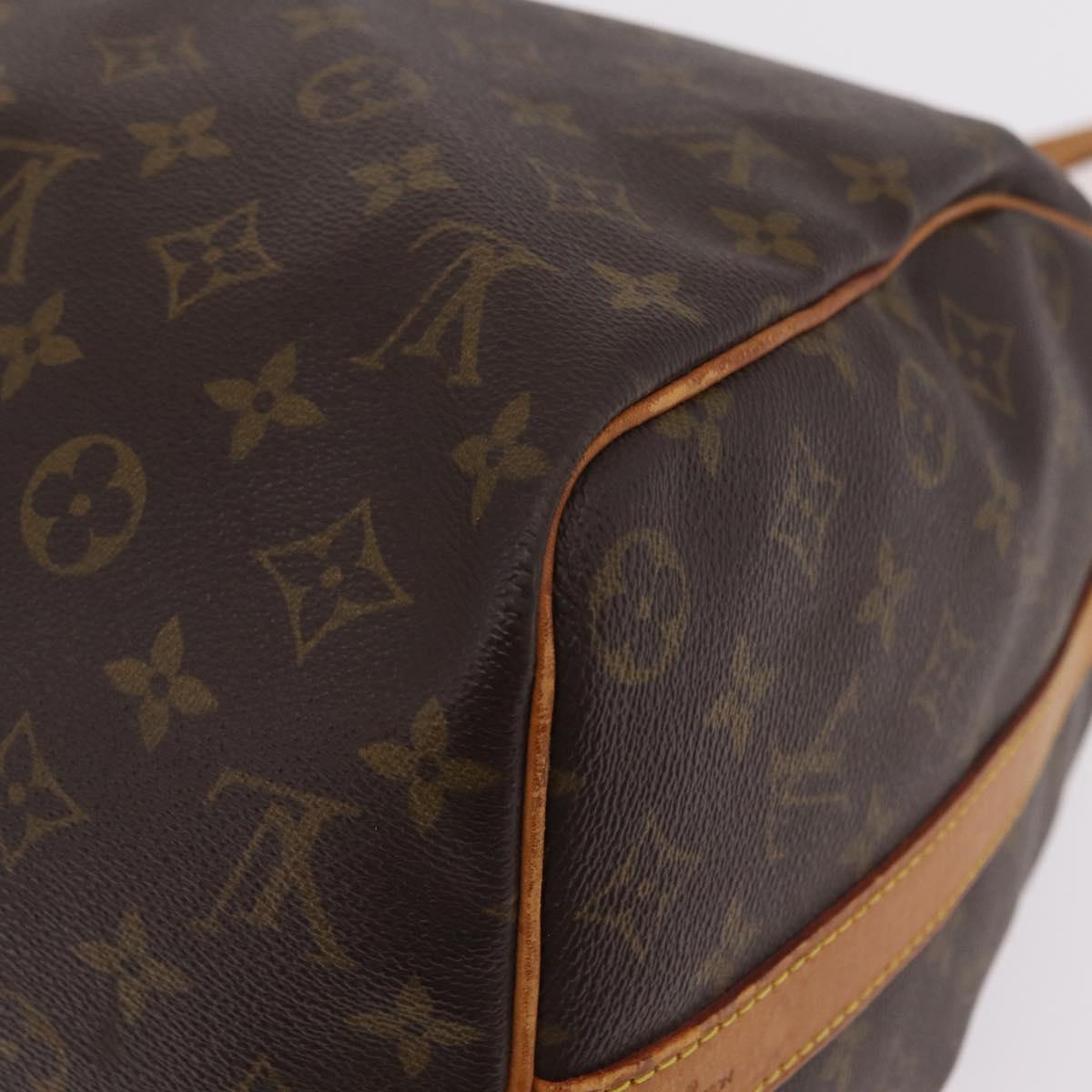 LOUIS VUITTON Monogram Keepall Bandouliere 45 Boston Bag M41418 LV Auth bs37171