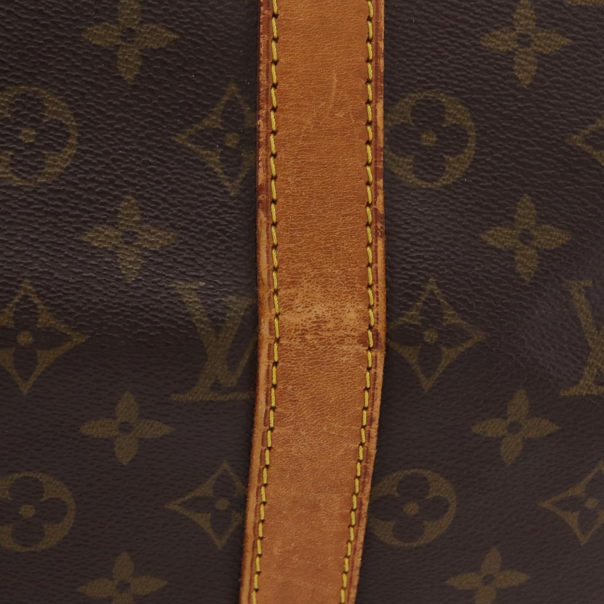 LOUIS VUITTON Monogram Keepall Bandouliere 45 Boston Bag M41418 LV Auth bs37171