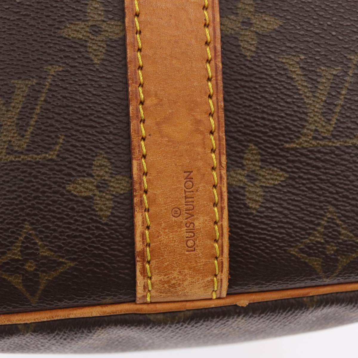 LOUIS VUITTON Monogram Keepall Bandouliere 45 Boston Bag M41418 LV Auth bs37171