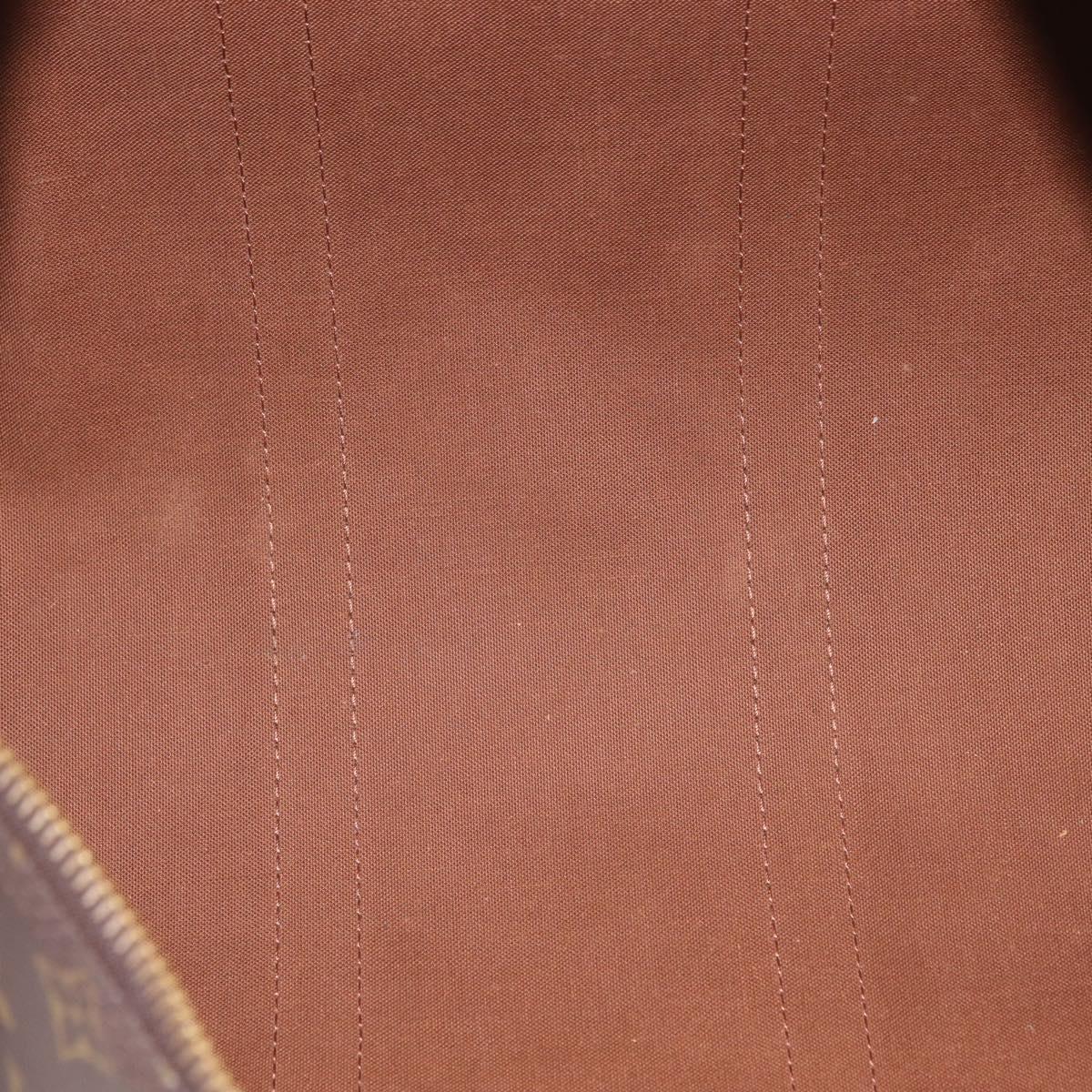 LOUIS VUITTON Monogram Keepall Bandouliere 45 Boston Bag M41418 LV Auth bs37171