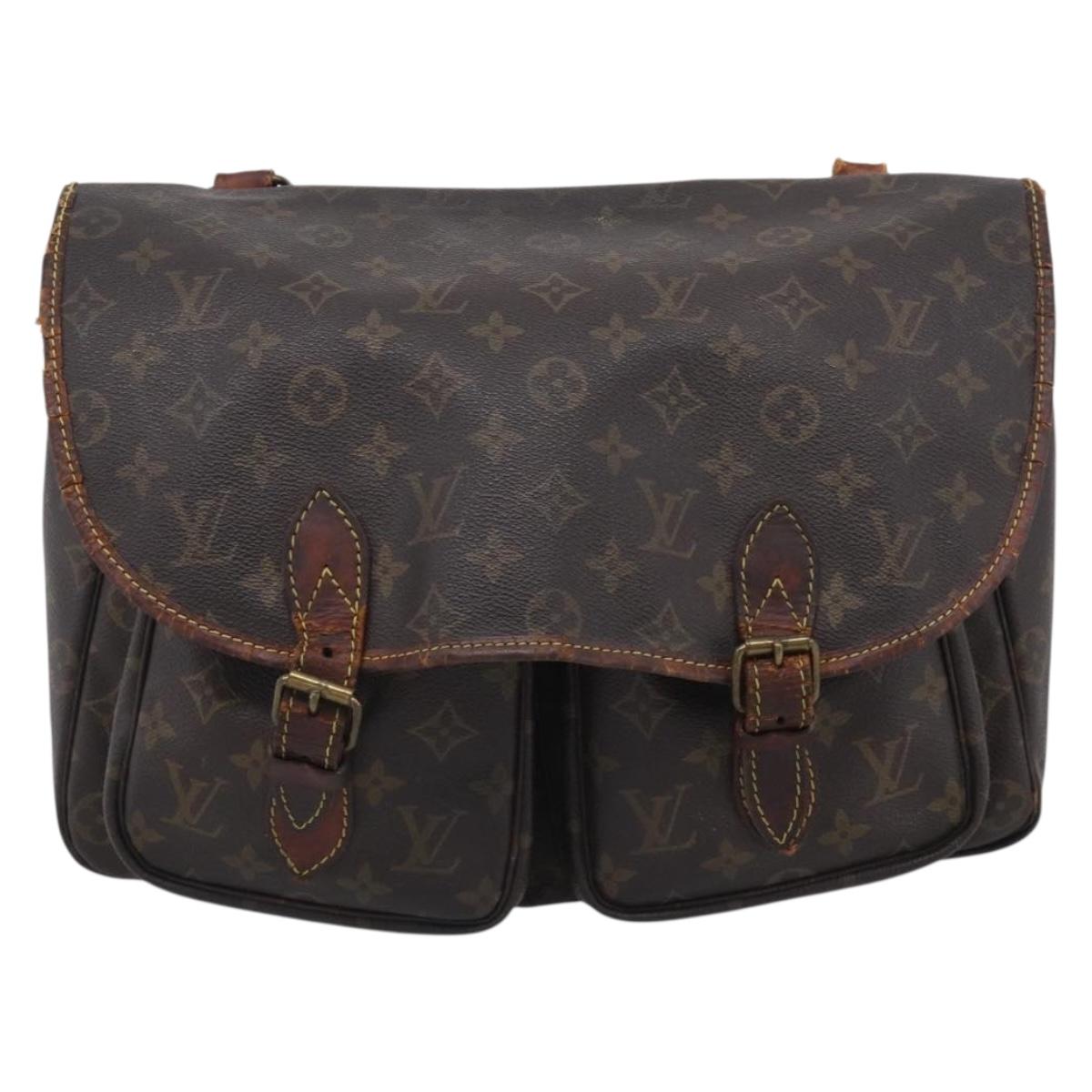 LOUIS VUITTON Monogram Hand Bag 2 Set LV Auth bs37179