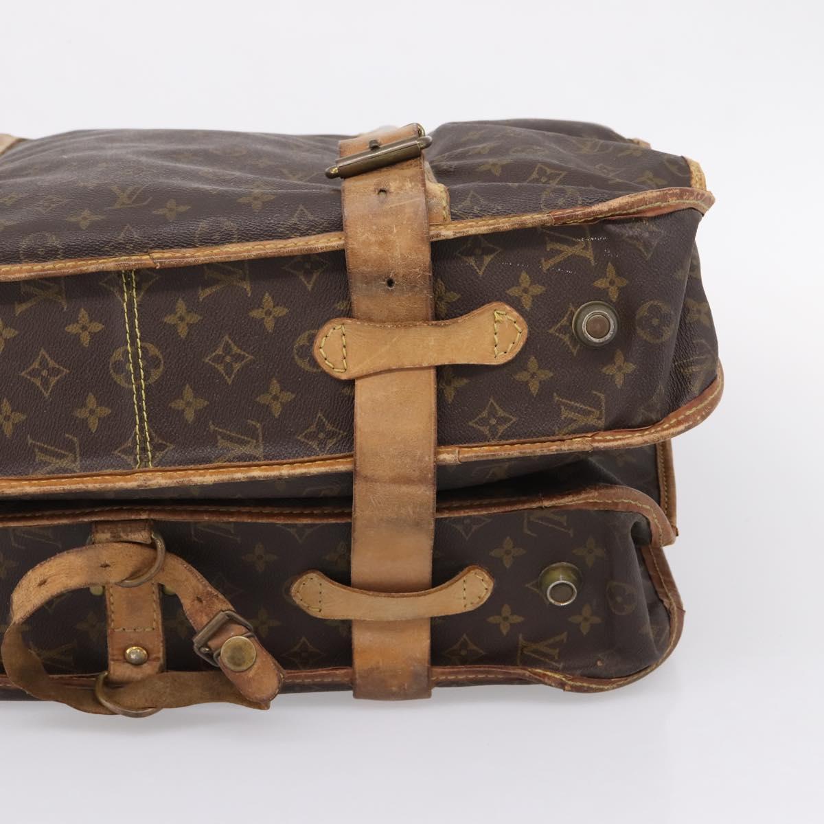 LOUIS VUITTON Monogram Suter Garment Cover M23522 LV Auth bs37183
