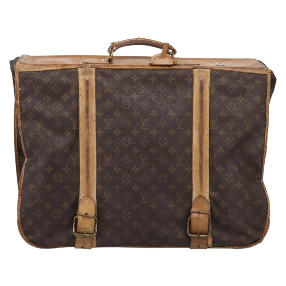LOUIS VUITTON Monogram Suter Garment Cover M23522 LV Auth bs37183