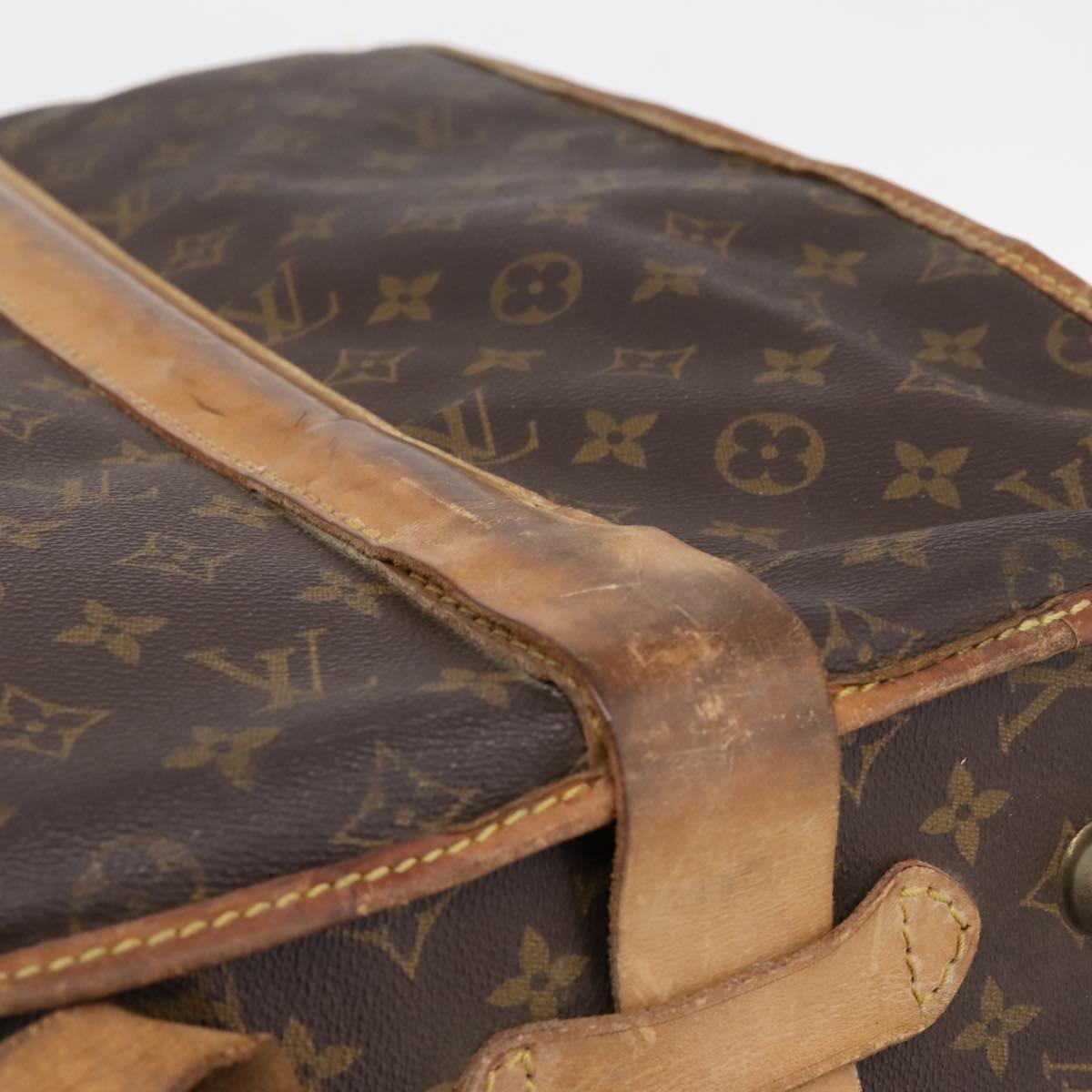LOUIS VUITTON Monogram Suter Garment Cover M23522 LV Auth bs37183