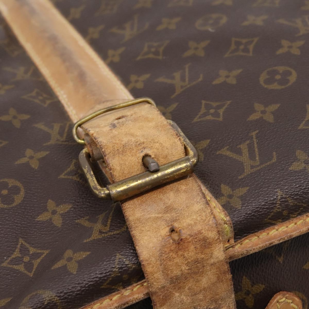 LOUIS VUITTON Monogram Suter Garment Cover M23522 LV Auth bs37183