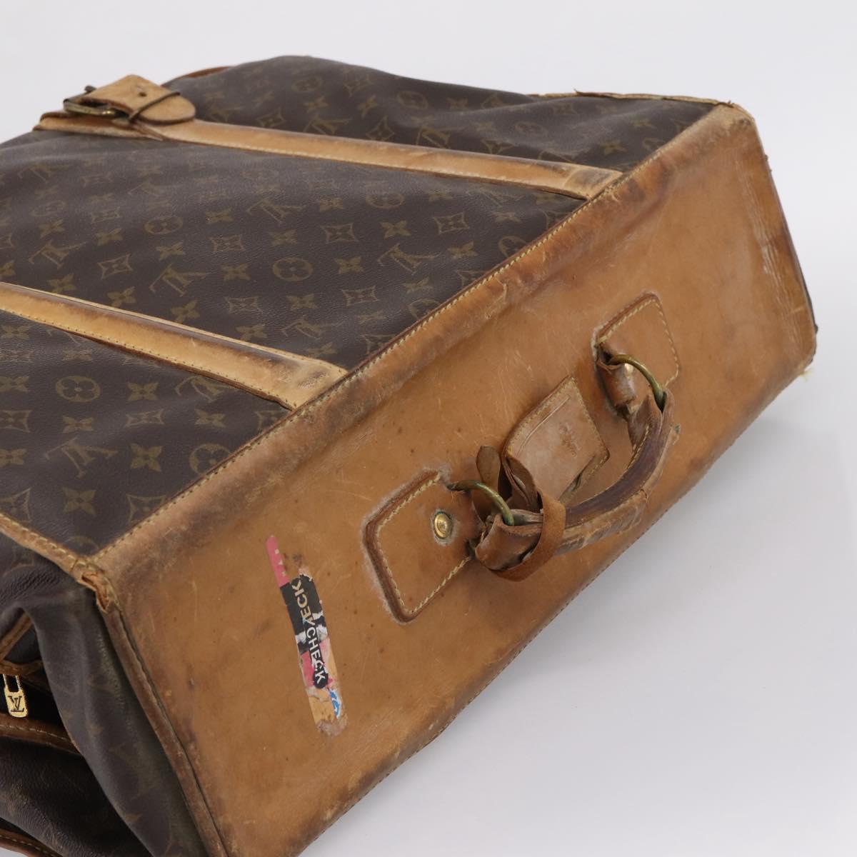LOUIS VUITTON Monogram Suter Garment Cover M23522 LV Auth bs37183