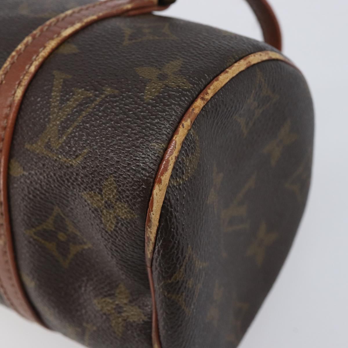 LOUIS VUITTON Monogram Papillon 22 Hand Bag M51367 LV Auth bs37184