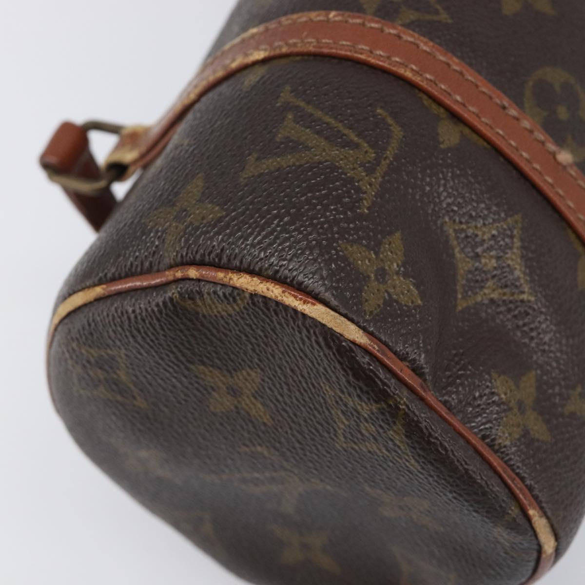 LOUIS VUITTON Monogram Papillon 22 Hand Bag M51367 LV Auth bs37184