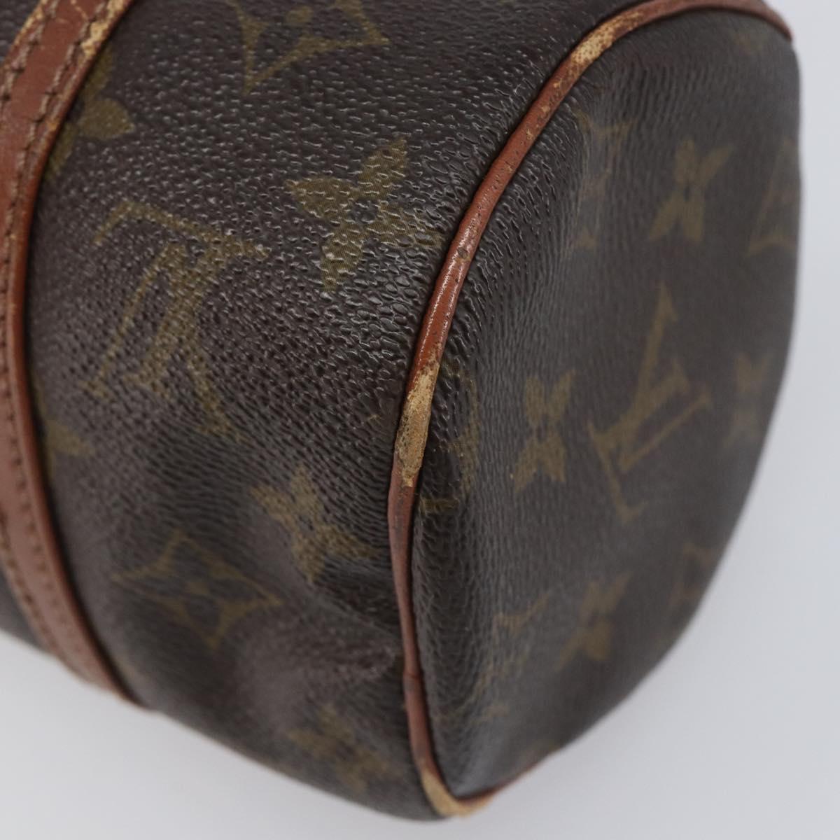 LOUIS VUITTON Monogram Papillon 22 Hand Bag M51367 LV Auth bs37184