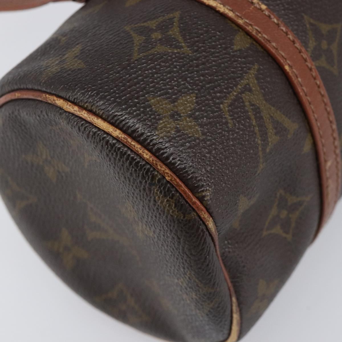 LOUIS VUITTON Monogram Papillon 22 Hand Bag M51367 LV Auth bs37184