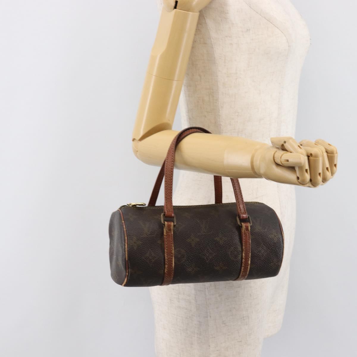 LOUIS VUITTON Monogram Papillon 22 Hand Bag M51367 LV Auth bs37184