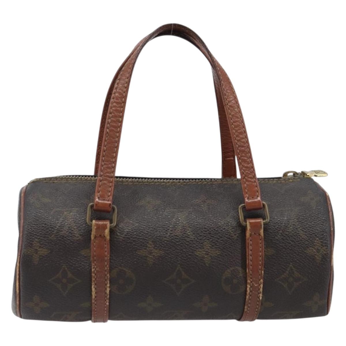 LOUIS VUITTON Monogram Papillon 22 Hand Bag M51367 LV Auth bs37184