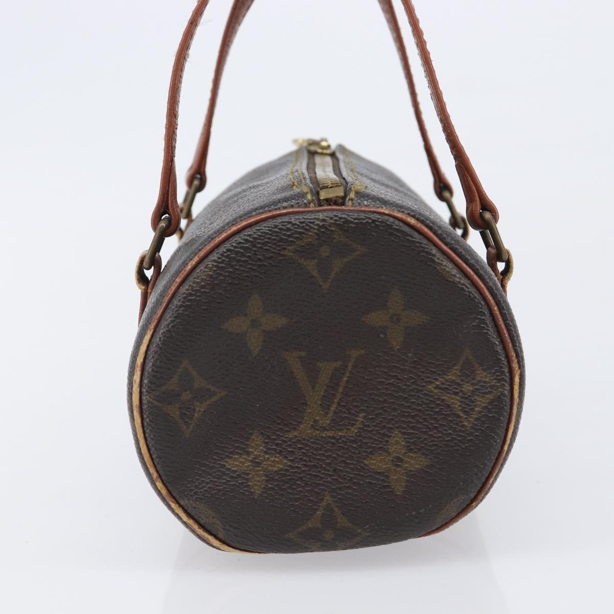 LOUIS VUITTON Monogram Papillon 22 Hand Bag M51367 LV Auth bs37184
