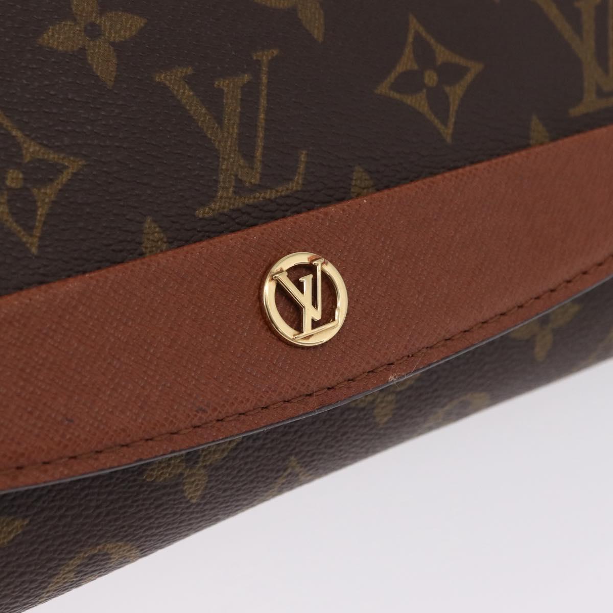 LOUIS VUITTON Monogram Bordeaux 24 Shoulder Bag M51798 LV Auth bs37185