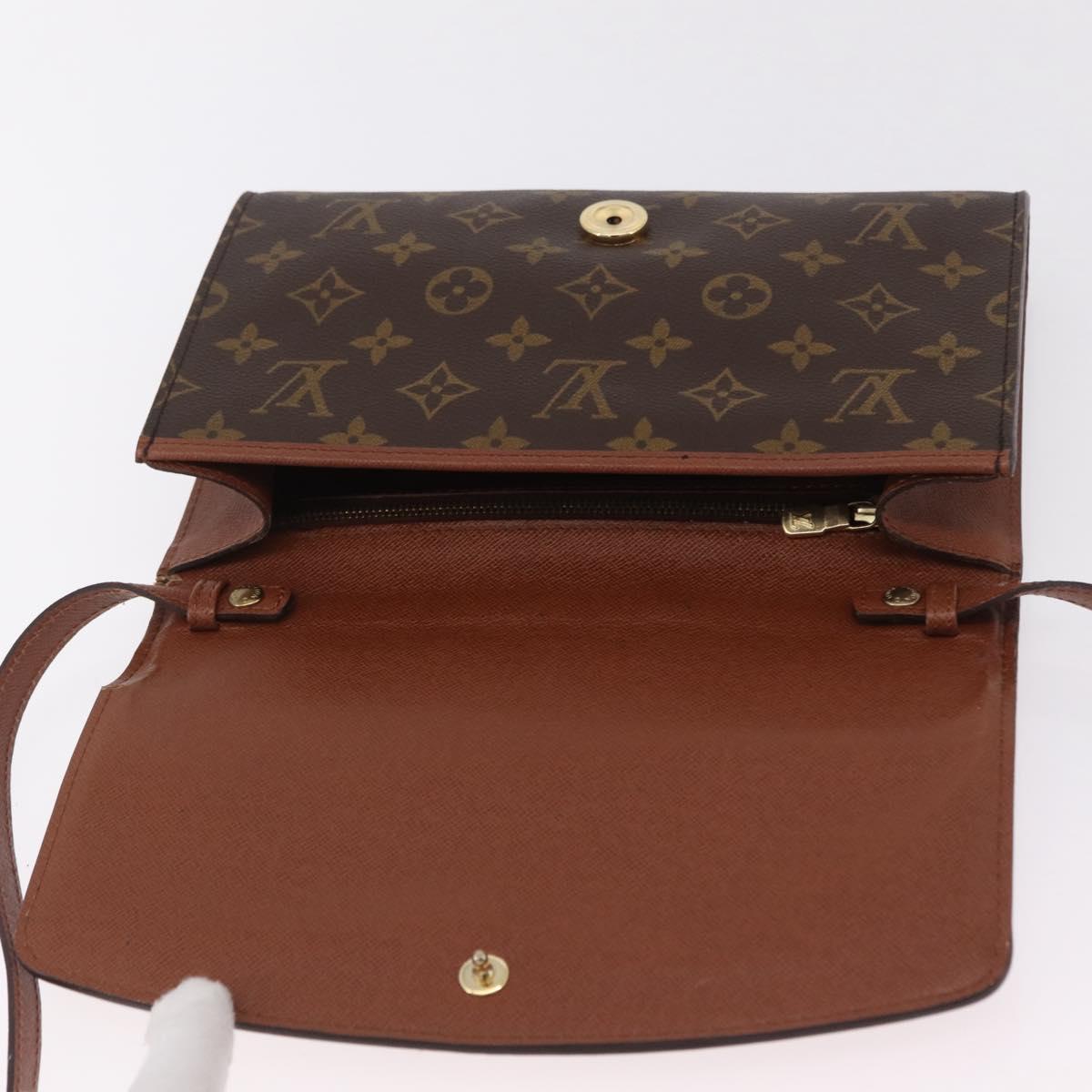 LOUIS VUITTON Monogram Bordeaux 24 Shoulder Bag M51798 LV Auth bs37185