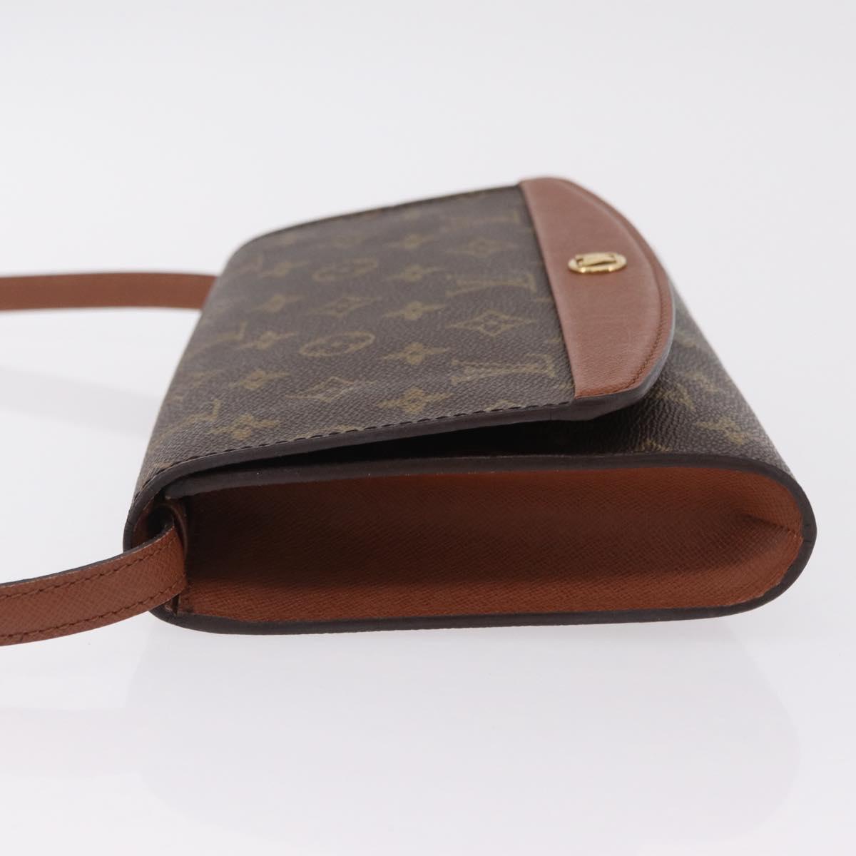 LOUIS VUITTON Monogram Bordeaux 24 Shoulder Bag M51798 LV Auth bs37185