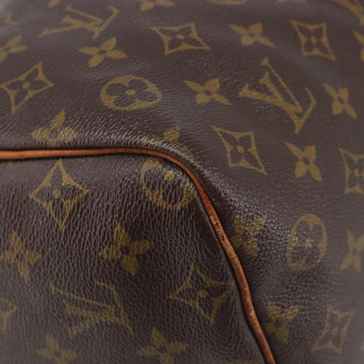 LOUIS VUITTON Monogram Speedy 35 Hand Bag M41524 LV Auth bs37191