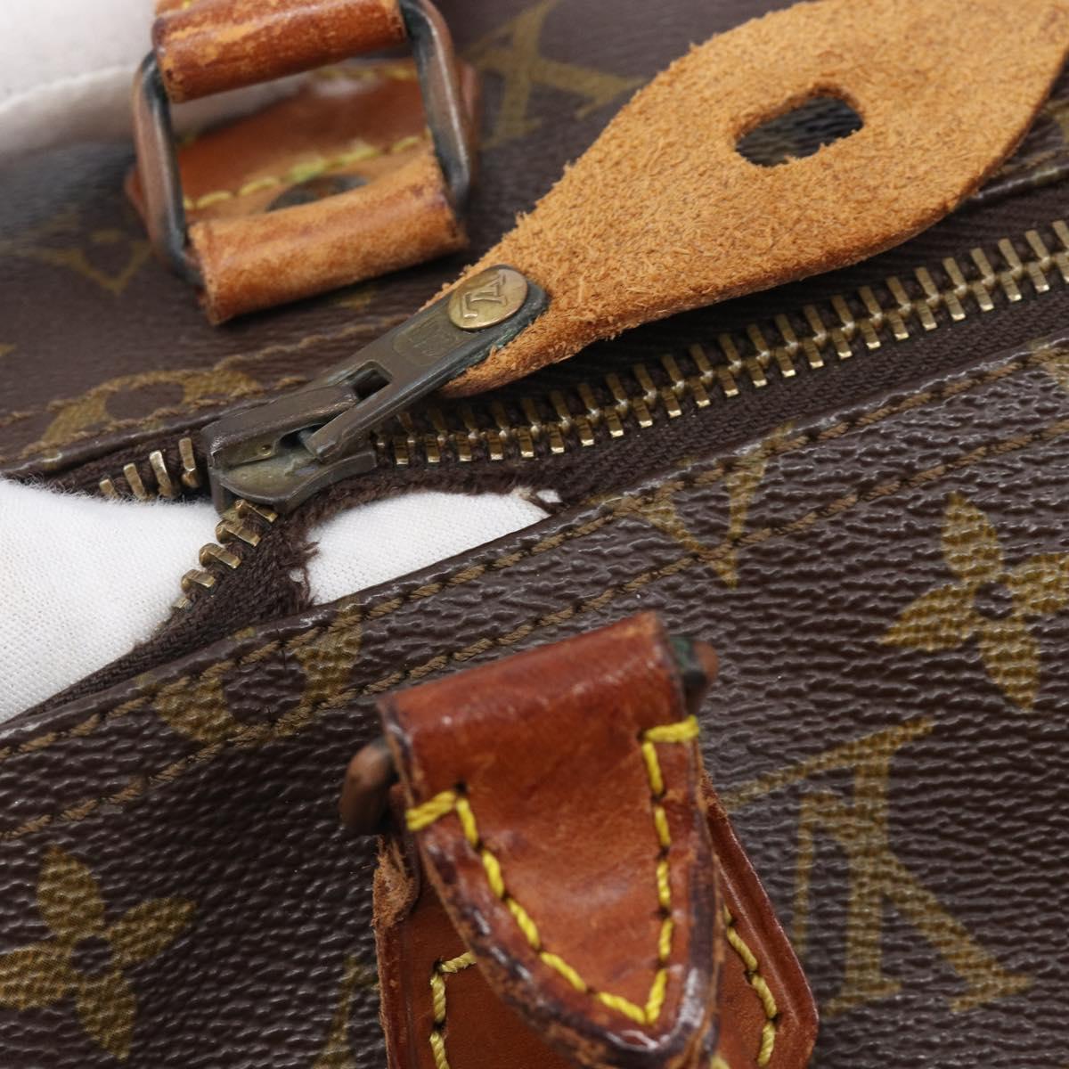 LOUIS VUITTON Monogram Speedy 35 Hand Bag M41524 LV Auth bs37191