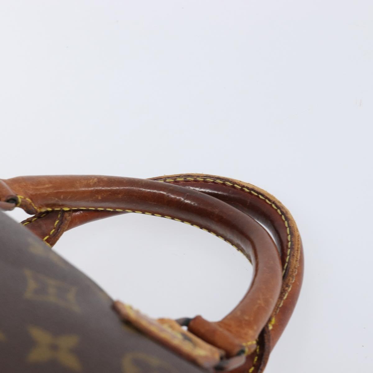 LOUIS VUITTON Monogram Speedy 35 Hand Bag M41524 LV Auth bs37191