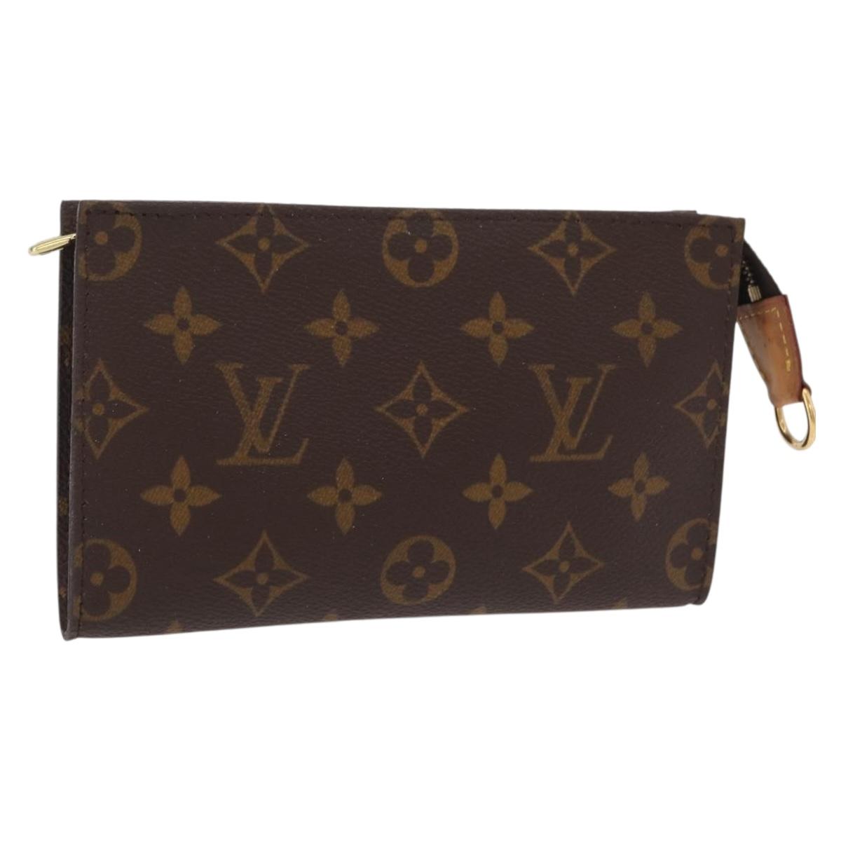 LOUIS VUITTON Monogram Bucket PM Accessory Pouch LV Auth bs37195