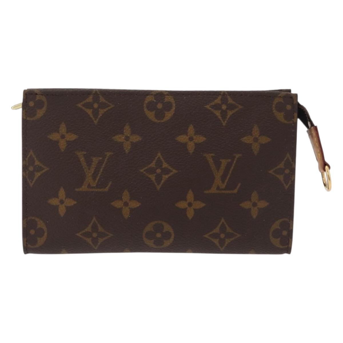 LOUIS VUITTON Monogram Bucket PM Accessory Pouch LV Auth bs37195