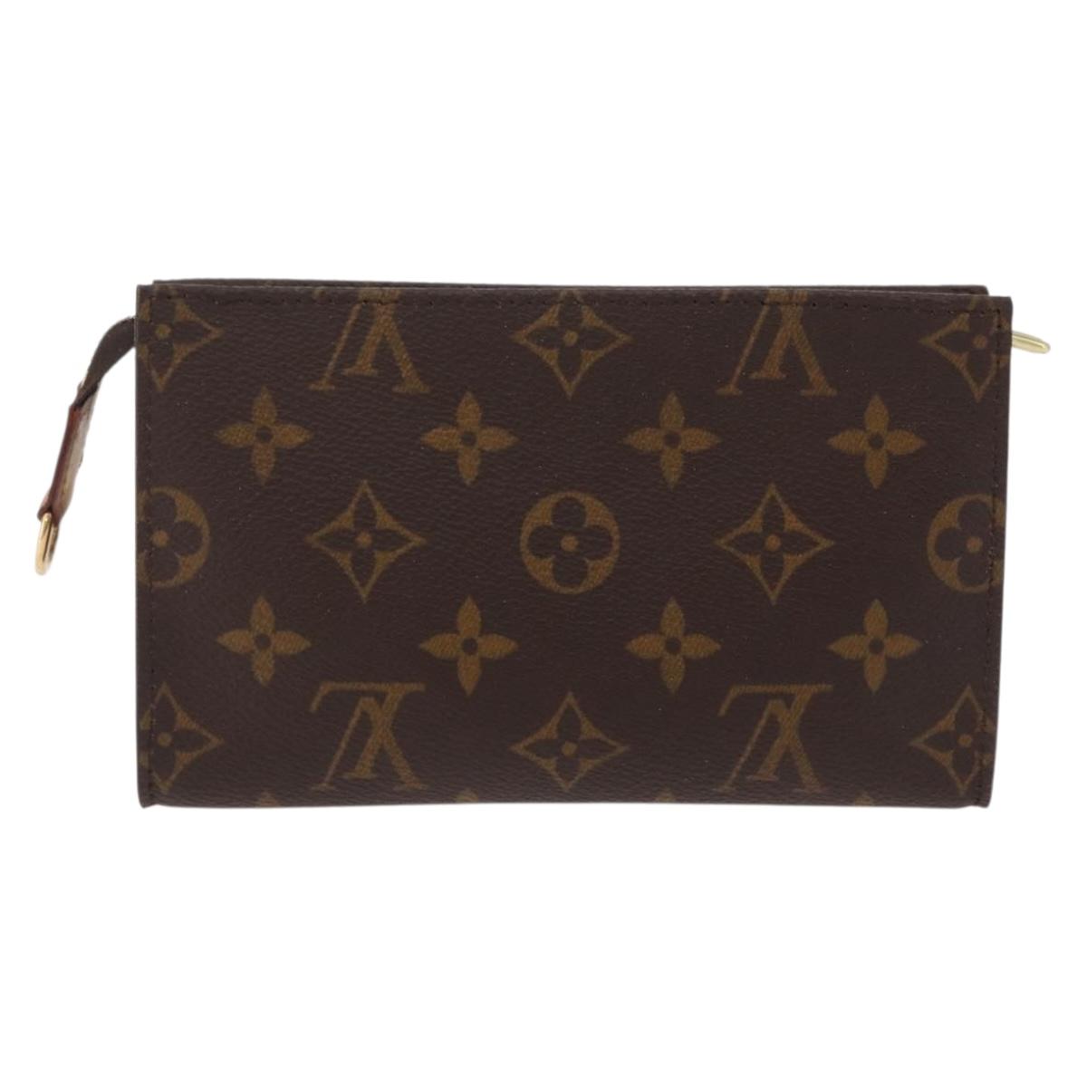 LOUIS VUITTON Monogram Bucket PM Accessory Pouch LV Auth bs37195