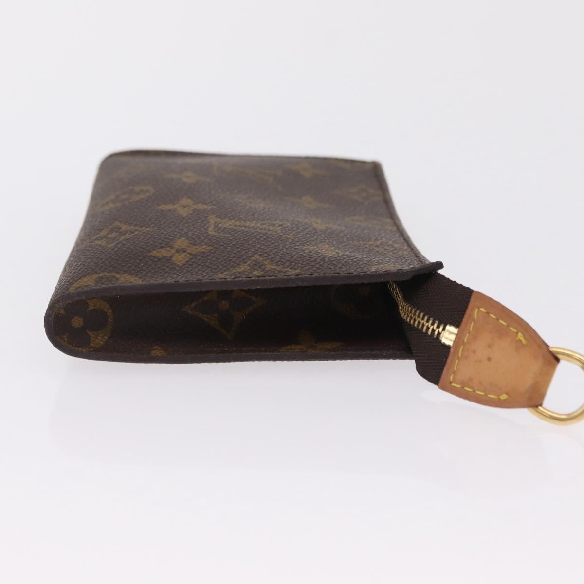 LOUIS VUITTON Monogram Bucket PM Accessory Pouch LV Auth bs37195