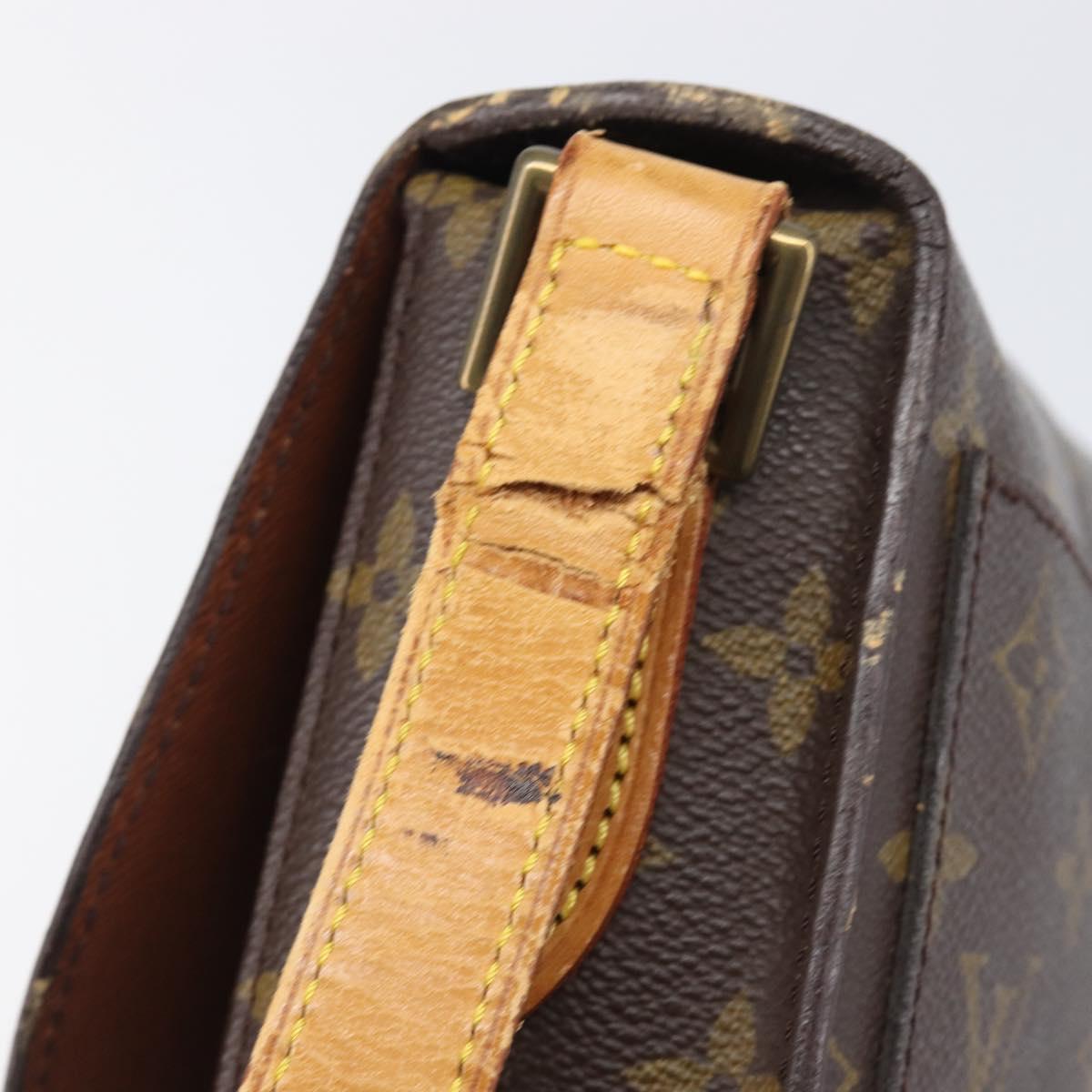 LOUIS VUITTON Monogram Saint Cloud GM Shoulder Bag M51242 LV Auth bs37197
