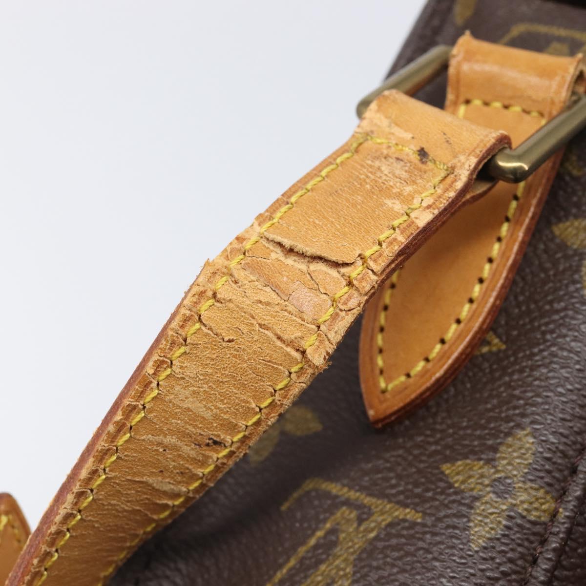 LOUIS VUITTON Monogram Saint Cloud GM Shoulder Bag M51242 LV Auth bs37197