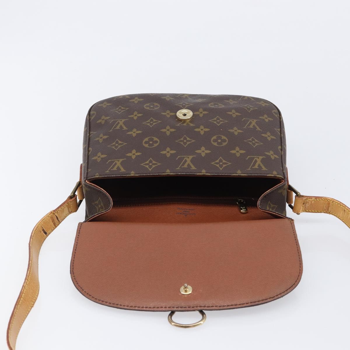 LOUIS VUITTON Monogram Saint Cloud GM Shoulder Bag M51242 LV Auth bs37197