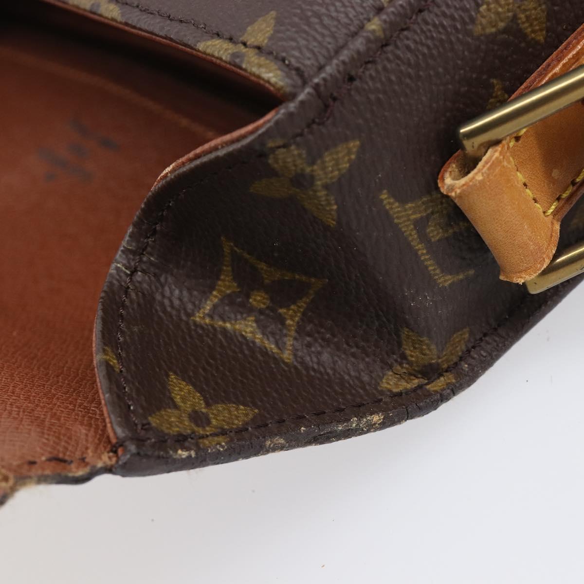 LOUIS VUITTON Monogram Saint Cloud GM Shoulder Bag M51242 LV Auth bs37197
