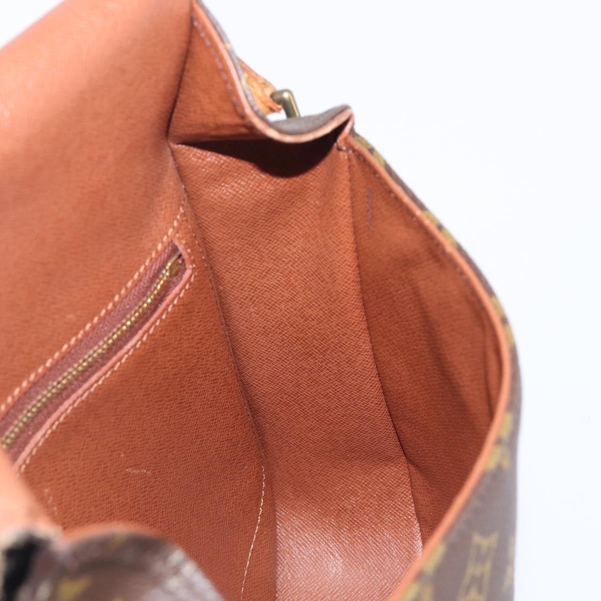 LOUIS VUITTON Monogram Saint Cloud GM Shoulder Bag M51242 LV Auth bs37197