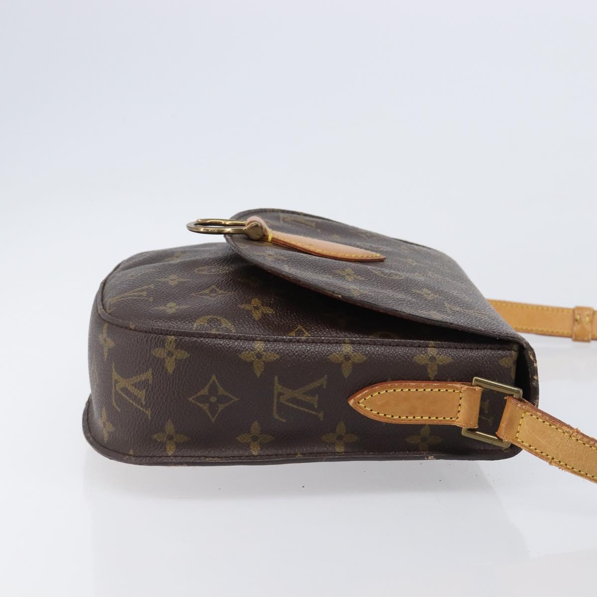 LOUIS VUITTON Monogram Saint Cloud GM Shoulder Bag M51242 LV Auth bs37197