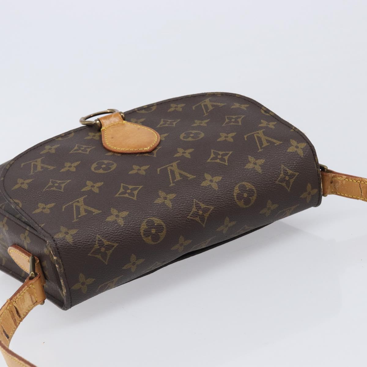 LOUIS VUITTON Monogram Saint Cloud GM Shoulder Bag M51242 LV Auth bs37197