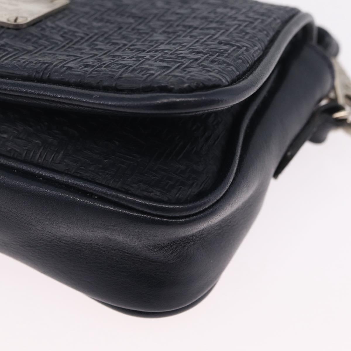 MCM Shoulder Bag PVC Navy Auth bs37199
