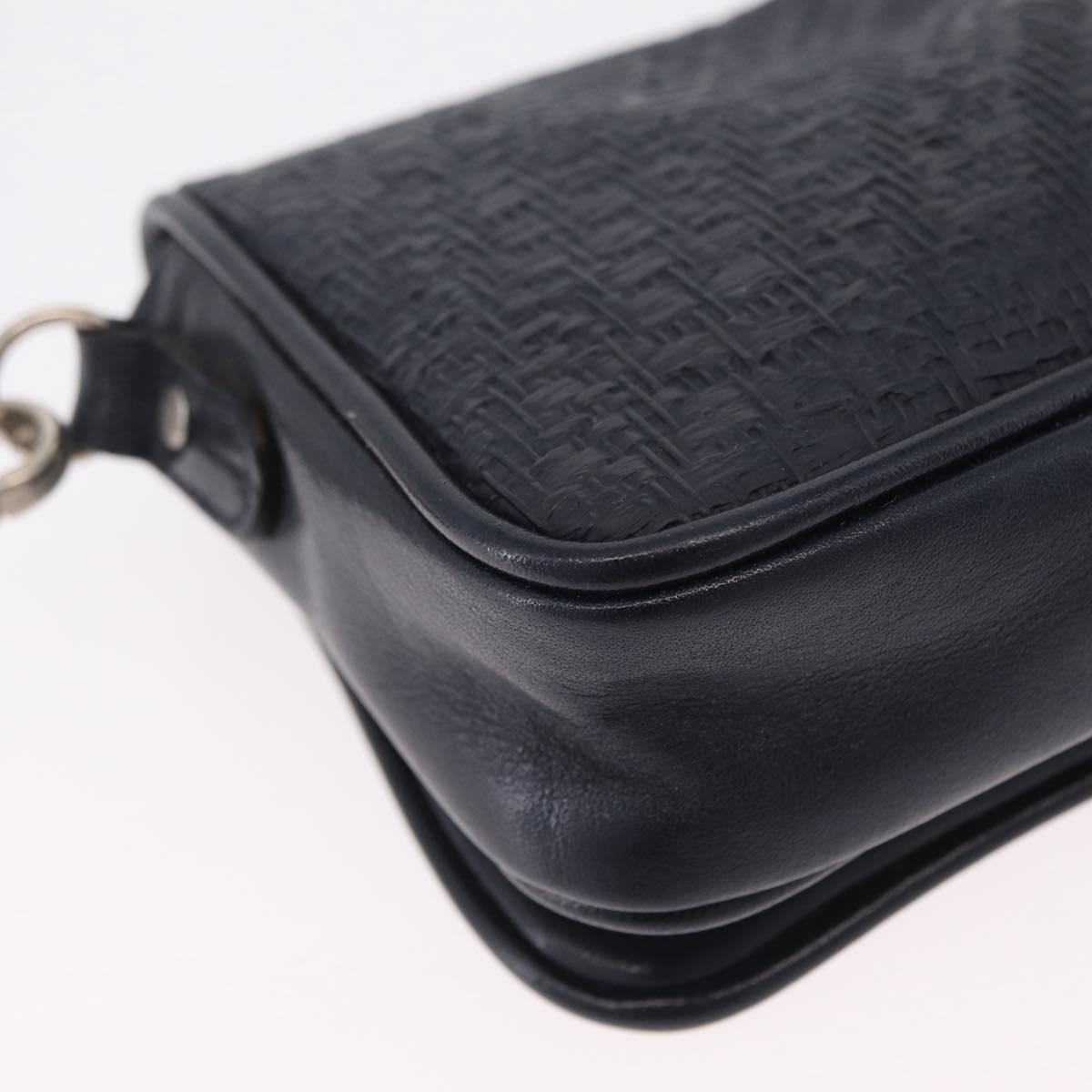 MCM Shoulder Bag PVC Navy Auth bs37199
