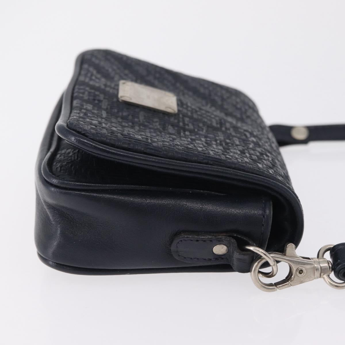 MCM Shoulder Bag PVC Navy Auth bs37199