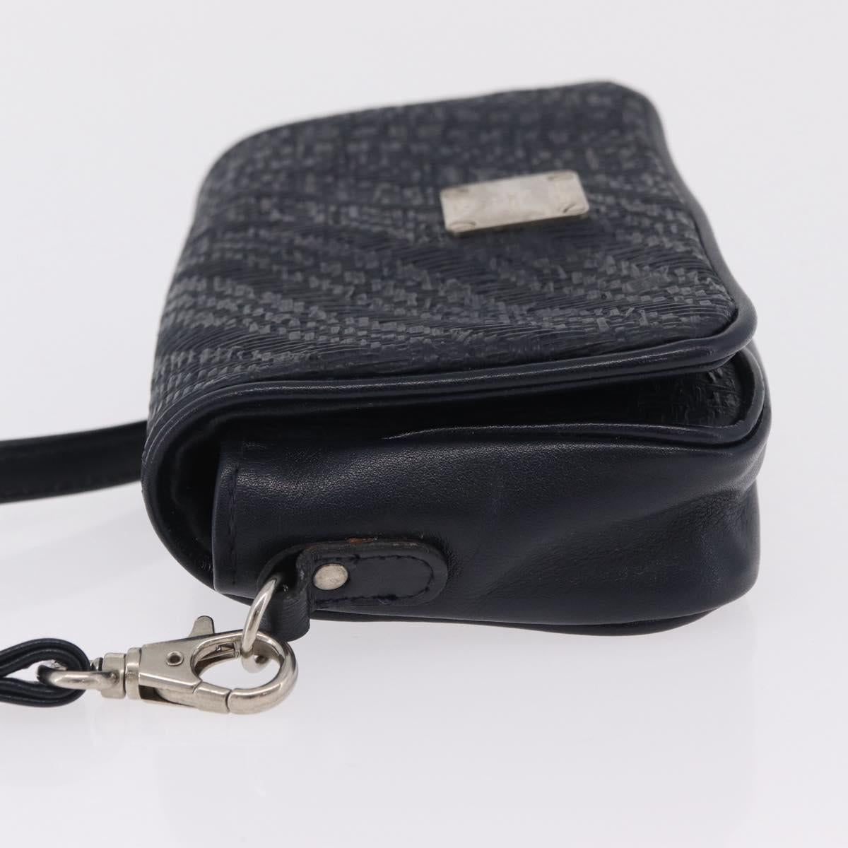 MCM Shoulder Bag PVC Navy Auth bs37199