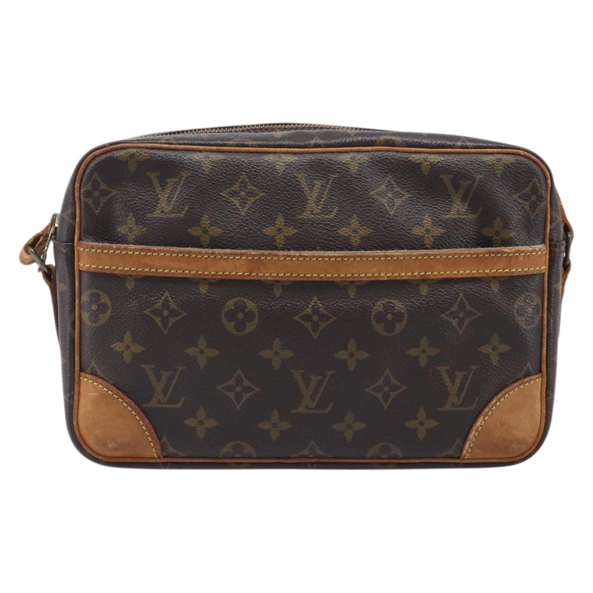LOUIS VUITTON Monogram Trocadero 27 Shoulder Bag M51274 LV Auth bs37203