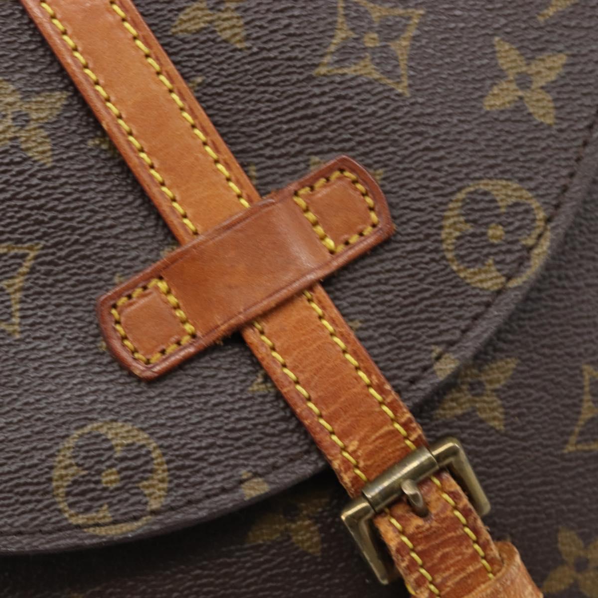 LOUIS VUITTON Monogram Chantilly MM Shoulder Bag M51233 LV Auth bs37204