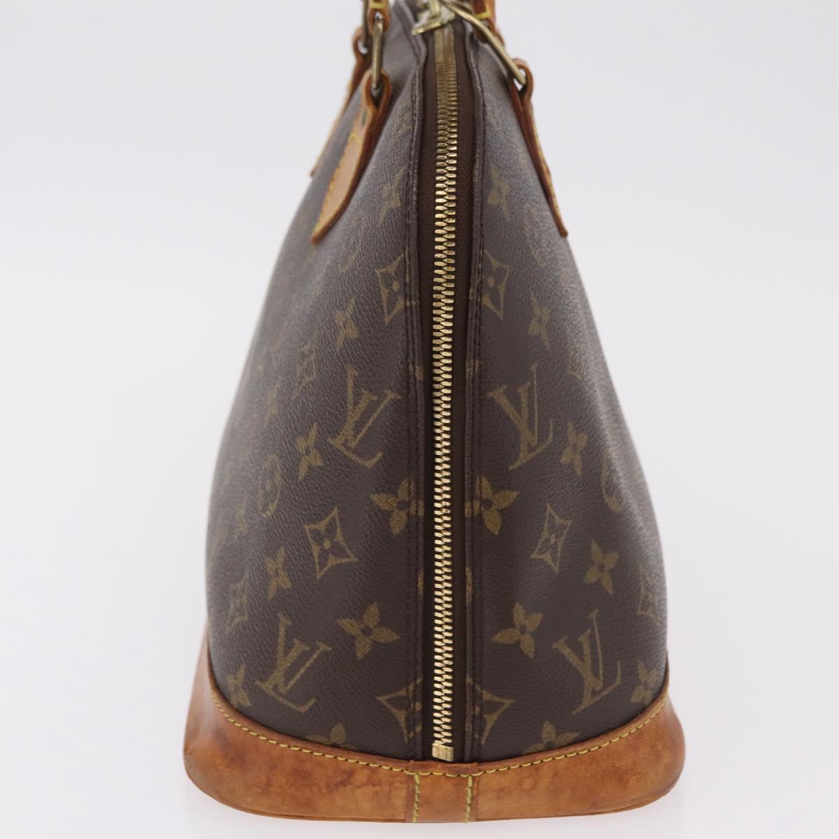 LOUIS VUITTON Monogram Alma Hand Bag M51130 LV Auth bs37207