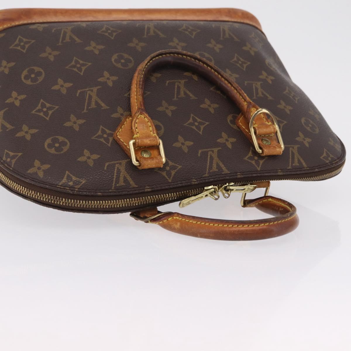 LOUIS VUITTON Monogram Alma Hand Bag M51130 LV Auth bs37207