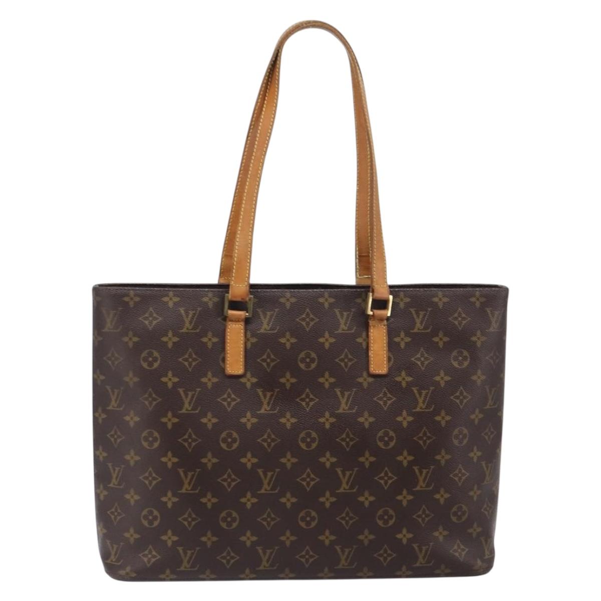 LOUIS VUITTON Monogram Luco Tote Bag M51155 LV Auth bs37221