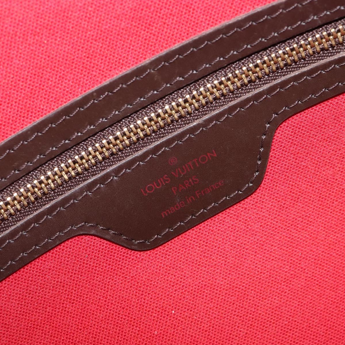 LOUIS VUITTON Damier Ebene Nolita Hand Bag N41455 LV Auth bs37226