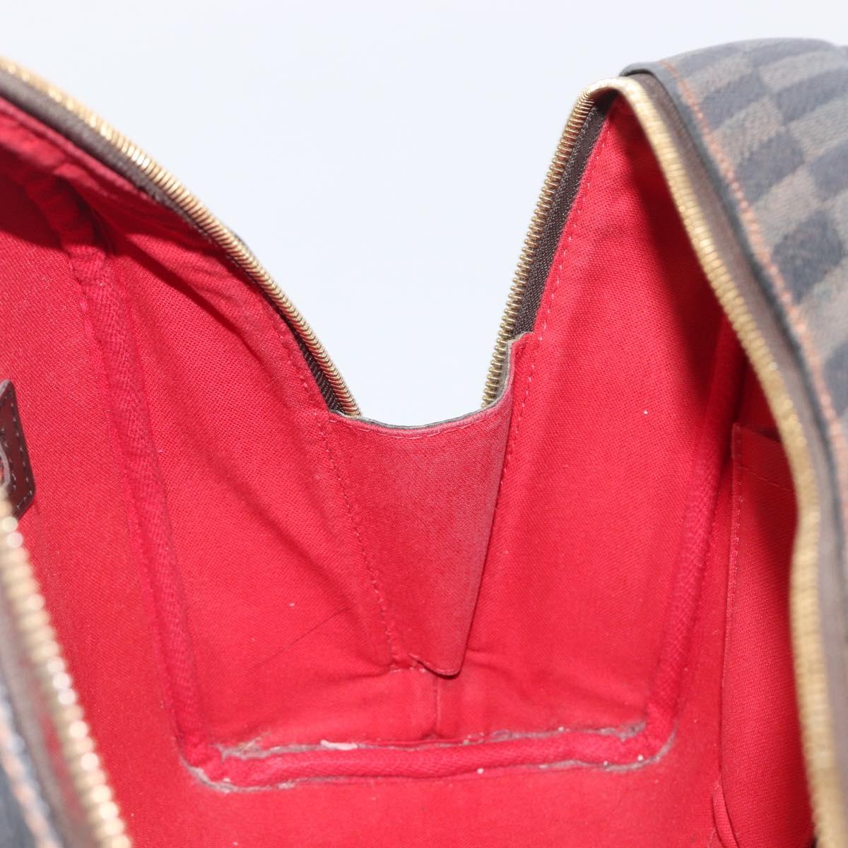 LOUIS VUITTON Damier Ebene Nolita Hand Bag N41455 LV Auth bs37226