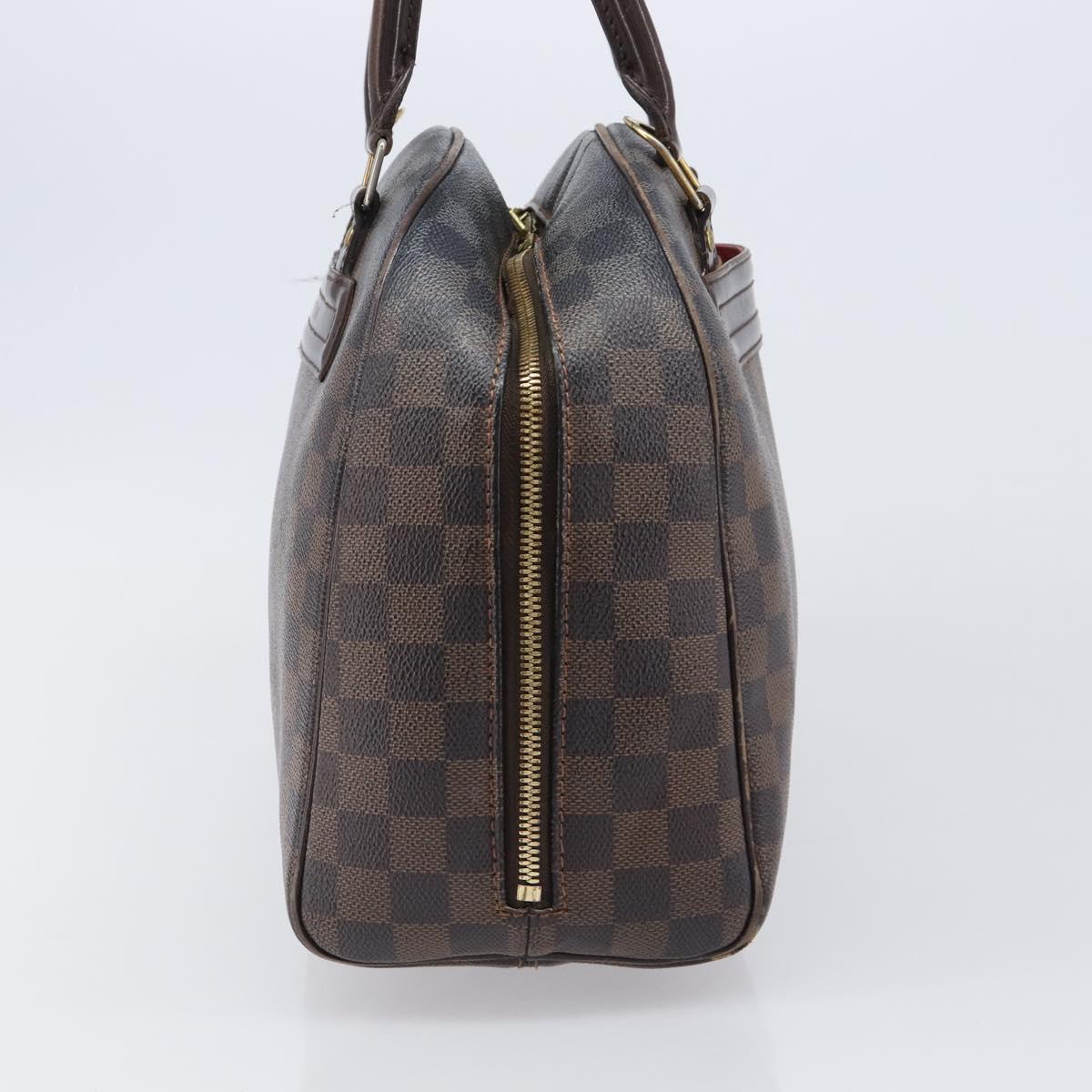 LOUIS VUITTON Damier Ebene Nolita Hand Bag N41455 LV Auth bs37226